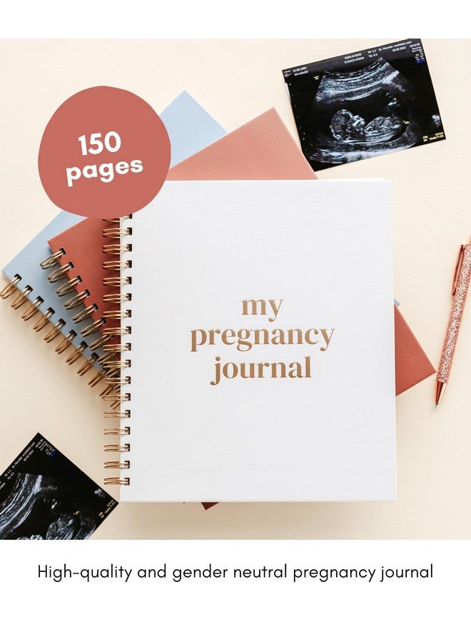 Lamare دفتر حمل لاماري للأمهات الجدد 2025 - مخطط ومفكرة حمل بغلاف صلب - هدية حمل للأمهات الجدد - تذكار مع تلميحات وأماكن للصور - Image 2