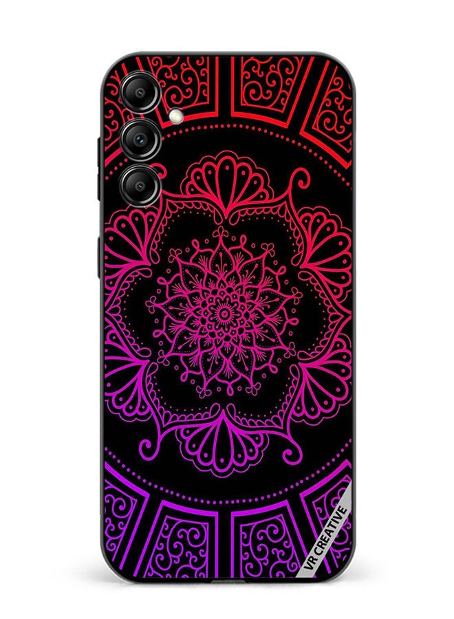 VR CREATIVE Protective Case Cover For Samsung Galaxy A14 5G/A14 Mandala Design Multicolour - Image 1