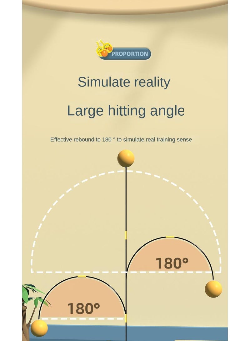 Y&D Outdoor Sports Game Parent Child Table Tennis Trainer Interactive Toy - Image 4