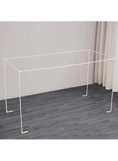 FASHION HOME Canopy Bed Curtains Frame Post Poles Canopy Bed Frame Twin Size Adjustable  - Image 2