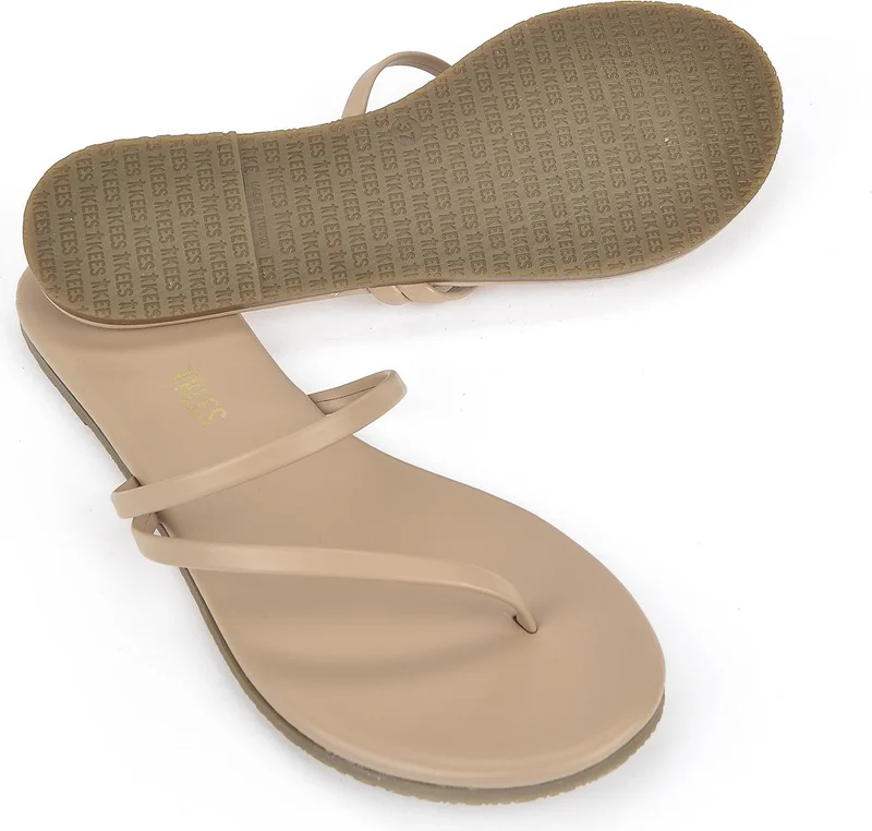 Tkees , Women's Slippers 12136 TK4002 Cream