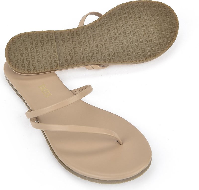 Tkees , Women's Slippers 12136 TK4002 Cream - Image 5