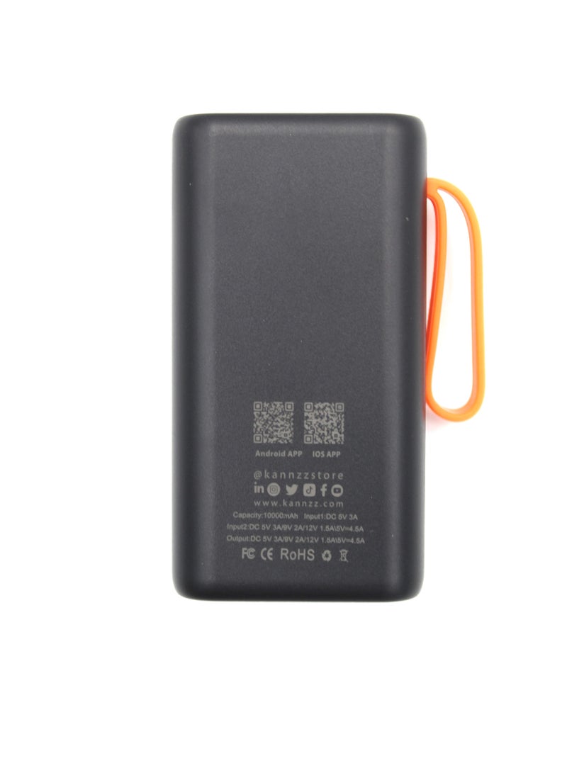 Kannzz 66w Mini And Lightweight Portable Power Bank With Led Intelligent Digital Display - Image 2