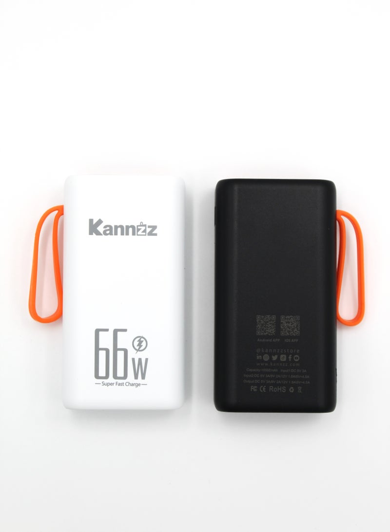 Kannzz 66w Mini And Lightweight Portable Power Bank With Led Intelligent Digital Display - Image 4