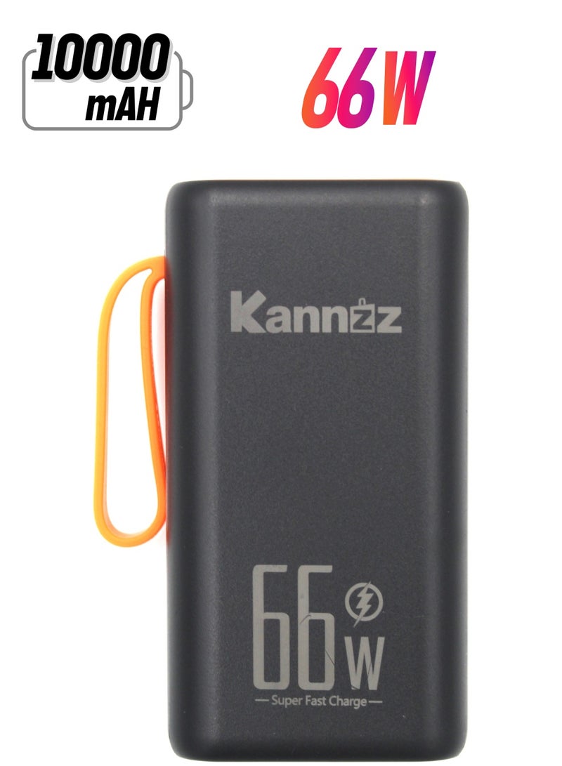 Kannzz 66w Mini And Lightweight Portable Power Bank With Led Intelligent Digital Display - Image 1