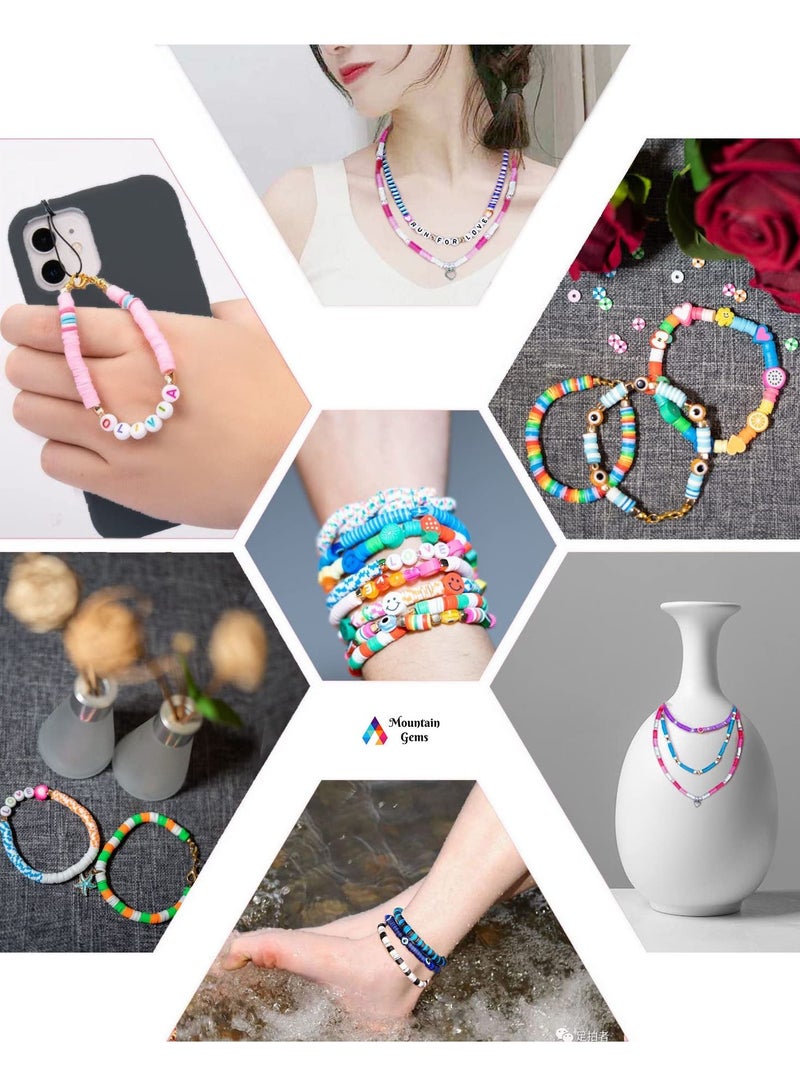 ماونتين جيمس مجموعة الخرز بوليمر باشكال و الوان منوعة و جذابة لصناعة المجوهرات - Image 5