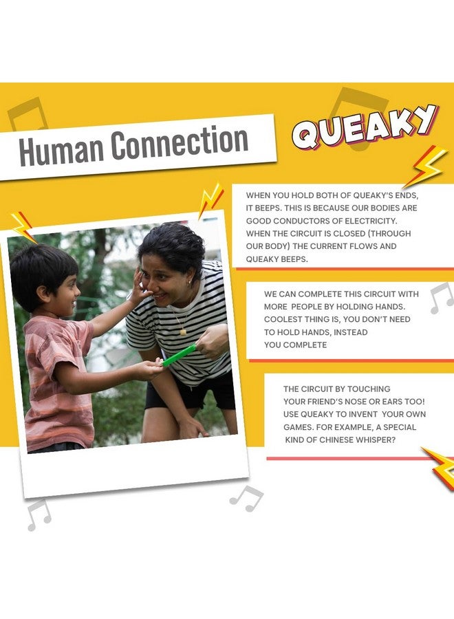 Blix Queaky- Stem Toy, Experimental Toy, Learning Toy, Creative Toy, Educational Toy, Best Gift Toy For Kids, Queaky Is Not Just Musical And Sound Toy, Learn Through Play (Blue) - Image 3