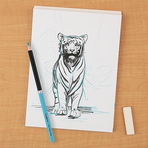 cezanne Creative Mark Cezanne Premium Colored Pencils Non-Photo Blue 12 Pack - Highly-Pigmented Drawing Pencils - Coloring Pencils for Drawing, Blueprints, Sketching, and More - Image 4