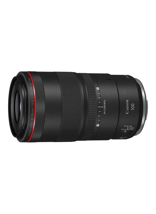 Canon LENS RF 100 F/2.8L IS Macro USM Black - Image 3
