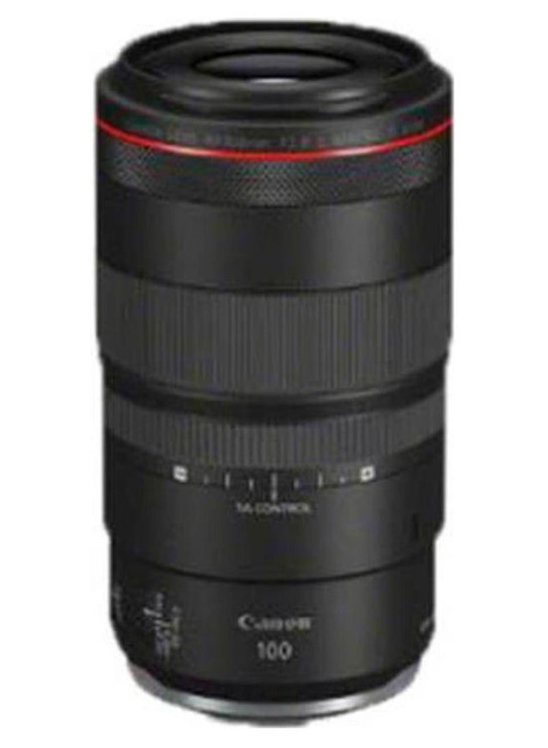 Canon LENS RF 100 F/2.8L IS Macro USM Black - Image 1