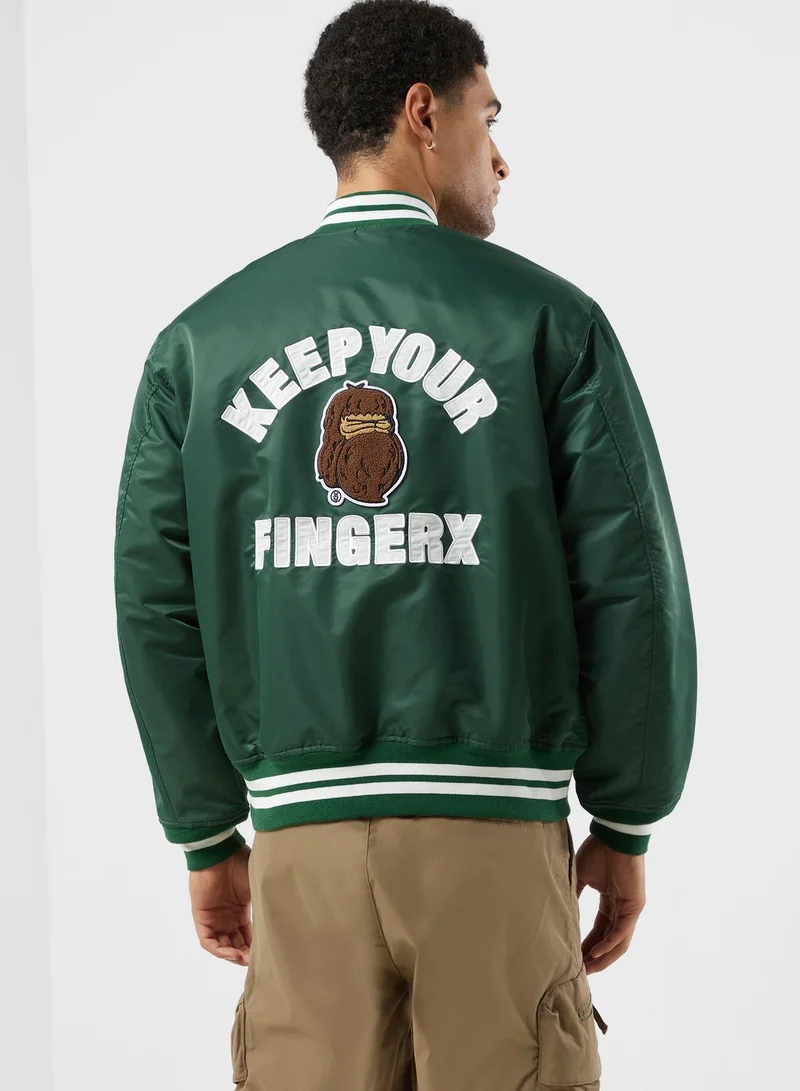 FINGERCROXX Logo Jacket