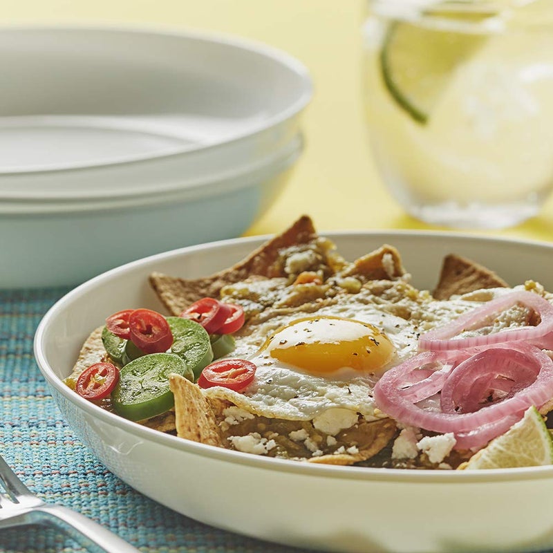 Corelle 4-Pc Versa Bowls for Pasta Salad and More, Service for 4, Durable and Eco-Friendly 30-Oz, Compact Stack Bowl Set, Microwave and Dishwasher Safe, White - Image 2