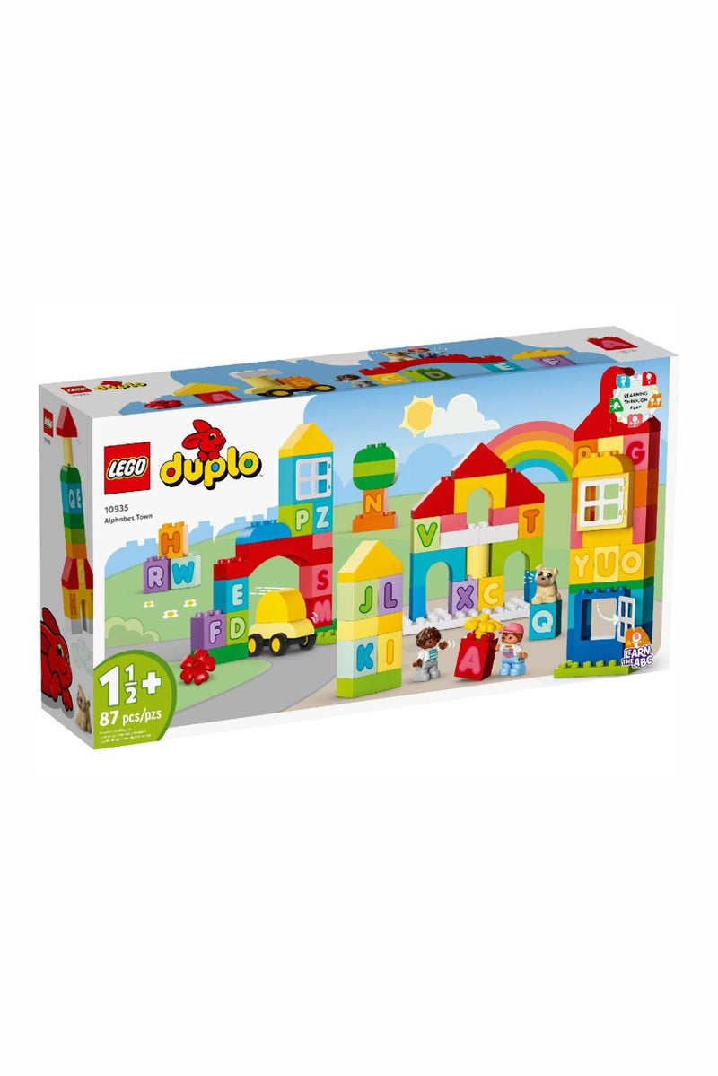 LEGO Duplo 10935 Alphabet Town  - Image 1