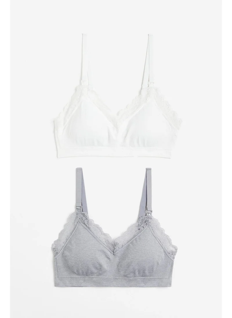 اتش اند ام MAMA 2-pack seamless padded nursing bras