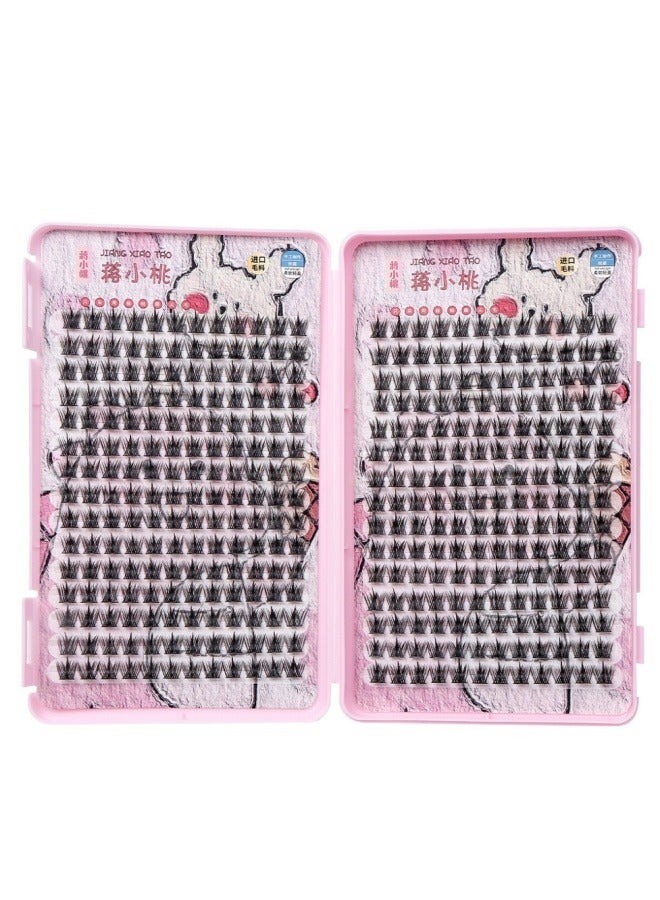 Generic Lash Book Little Devil Large Capacity 360 Clusters Thick Cartoon Eye Little Devil Pure Wild False Eyelashes 