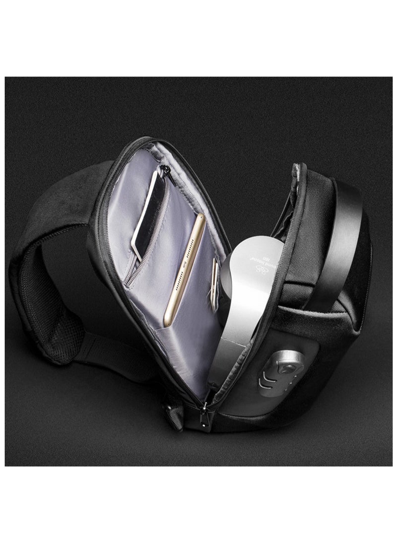 WEIXIER Black Shoulder Bag Sports for Men  - Image 4