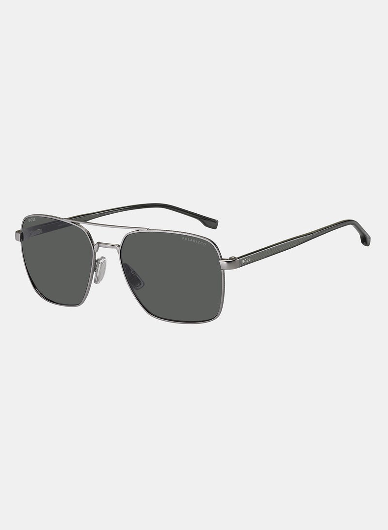 BOSS Men Square Sunglasses 58 BOSS 1045/S/IT - Image 1