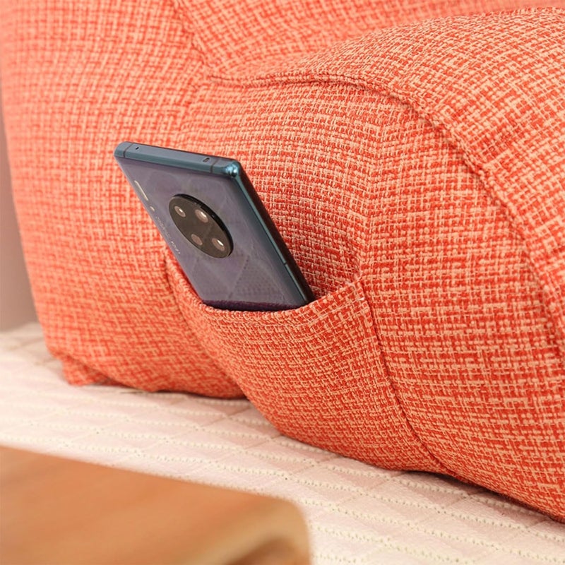 Reading Pillow for Bed Lovely Lumbar Support Cushion Backrest Pillows Multifunctional Sofa and Bedside Cushion Soft Detachable Reading Back Support Rest Pillow - Image 5