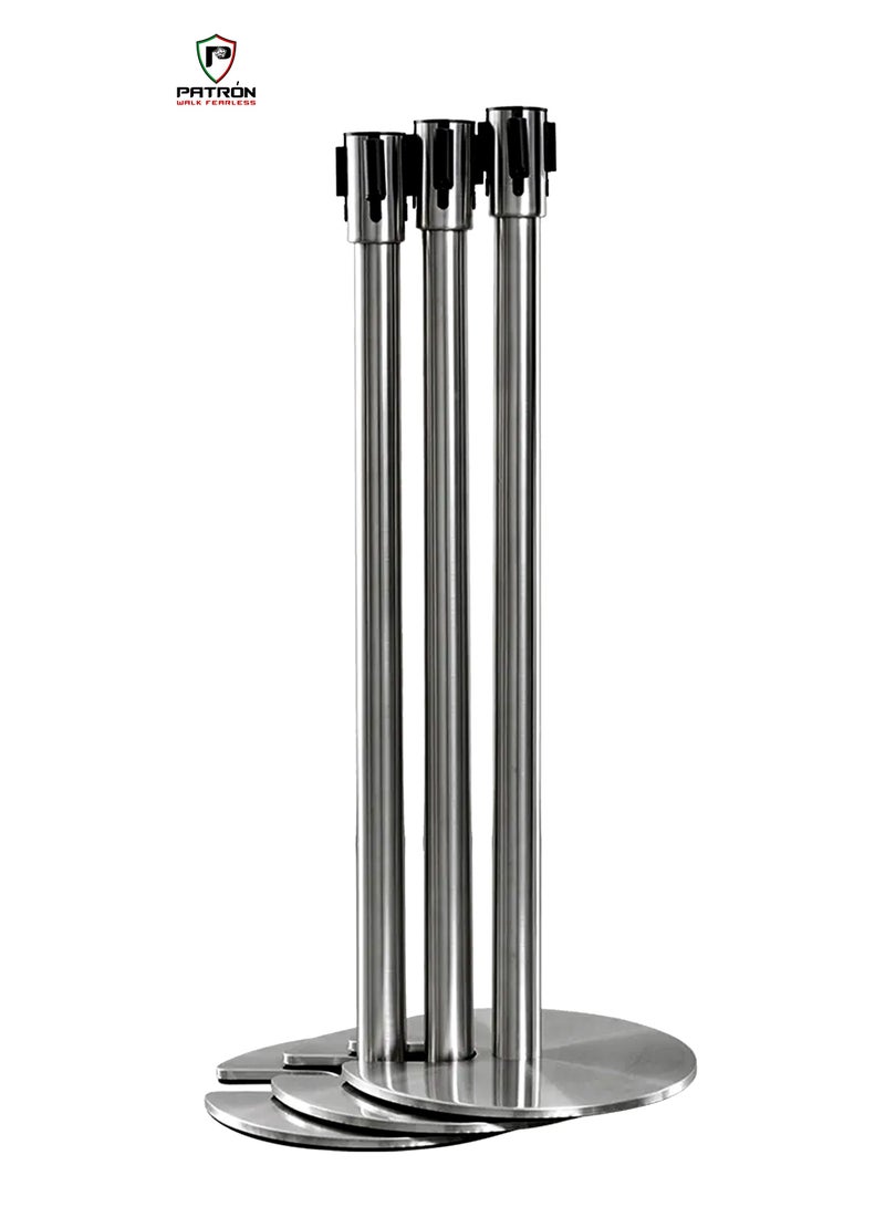 STACKABLE RETRACTABLE BARRIER - 8 KGS