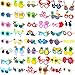 Marsui 48 Pairs Funny Sunglasses Hawaiian Glasses Bulk Luau Sunglasses Adults Party Pack Photo Booth Props Hawaiian Party Favors Accessories Summer Beach Tropical Supplies Decorations - Image 3