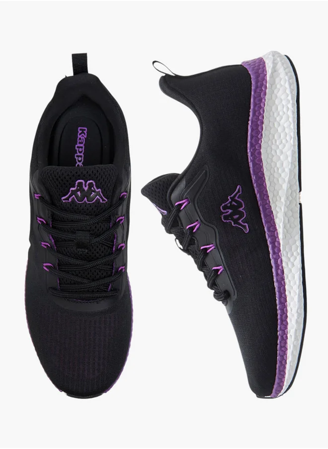 Kappa Women's Logo Detail Sports Shoes with Lace-Up Closure