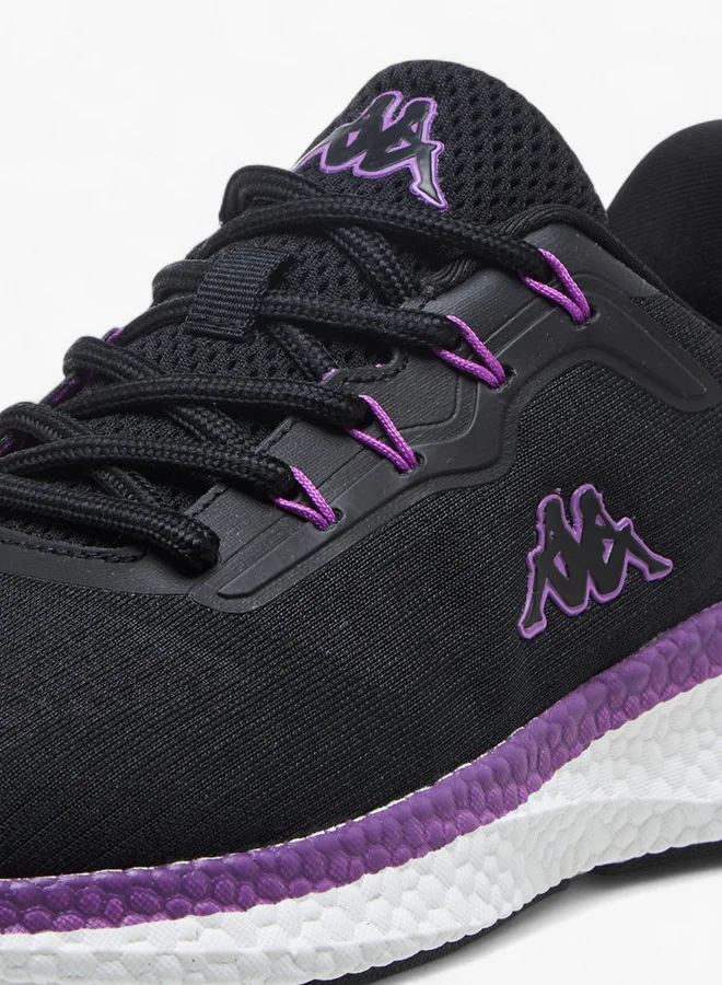 Kappa Women's Logo Detail Sports Shoes with Lace-Up Closure