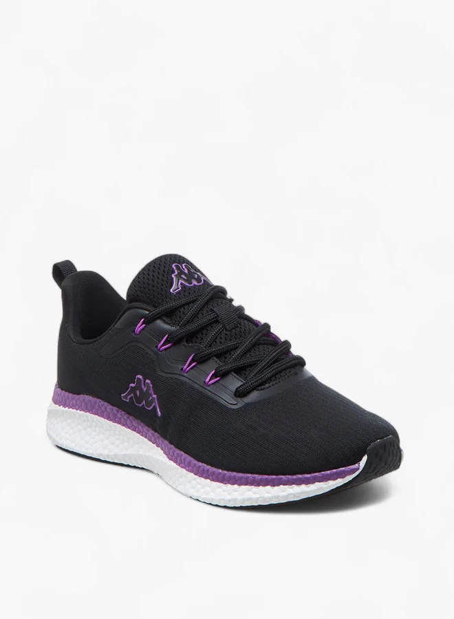 كابا حذاء رياضي نسائي بشعار مع إغلاق برباط