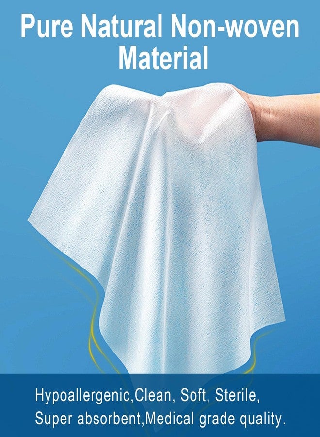 NEOBABY Household Cleaning | Face Clean Towels | Hypoallergenic Disposable Face Towelette | Facial Washcloth, Biodegradable Makeup Remover Dry Wipes, NON-WOVEN Fabric (PACK OF 100 SHEETS) - Image 2