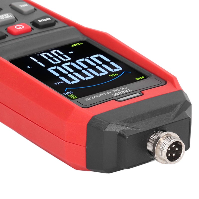 Digital Anemometer: High-Accuracy 8-Blade Wind Speed Meter - Compact Portable Weather Tool with Customizable Alarm for Outdoor Use - Image 5
