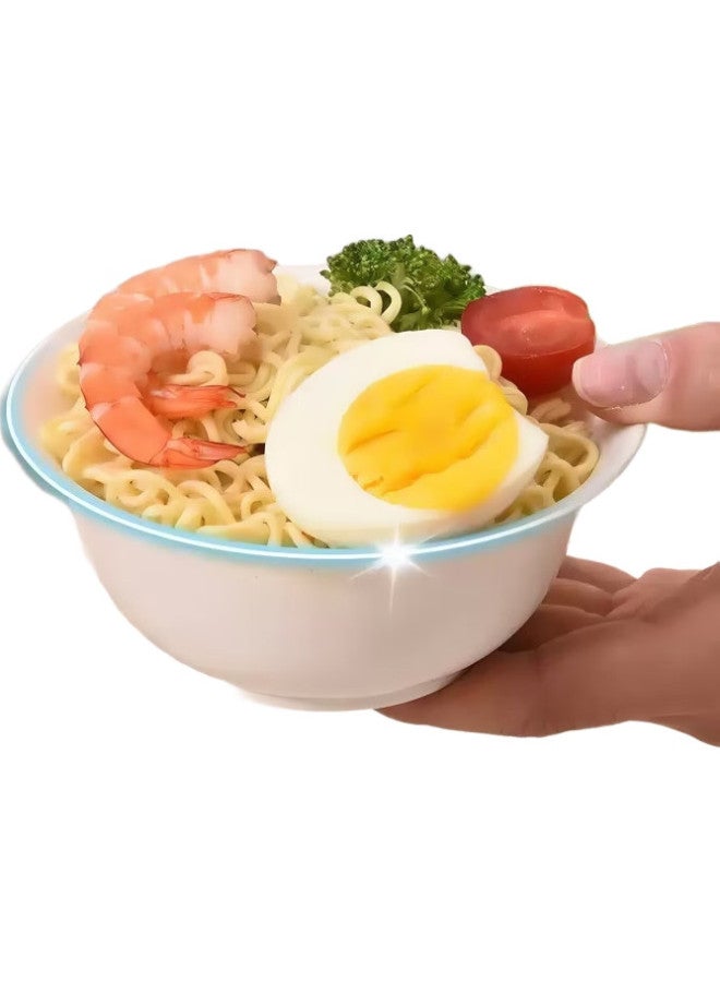 Star Square Xingfang Disposable Bowls, Rice Bowls, Soup Bowls, Picnic Biodegradable Large Round Bowls, Washable Tableware, 350Ml, 50 Pieces - Image 1