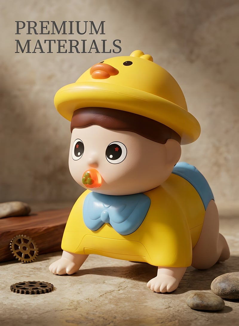 بيوينتي لعب أطفال الزحف 6 إلى 12 شهرًا، لعب أطفال الزحف، ألعاب موسيقية للأطفال الصغار، لعبة تعليمية مبكرة مع ضوء وصوت، ألعاب زحف موسيقية لرضع الأولاد والبنات الصغار - Image 5