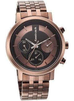 fastrack Analog Multicolor Dial Men Casual Watch Brown  - Image 2