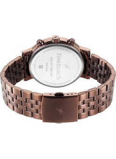 fastrack Analog Multicolor Dial Men Casual Watch Brown  - Image 4