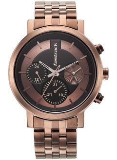 fastrack Analog Multicolor Dial Men Casual Watch Brown  - Image 1