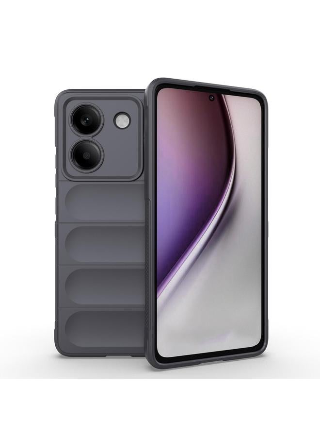 إيروريكس جراب لهاتف Xiaomi Poco M7 Pro 5G Magic Shield TPU + جراب هاتف من الفلانيل - Image 1