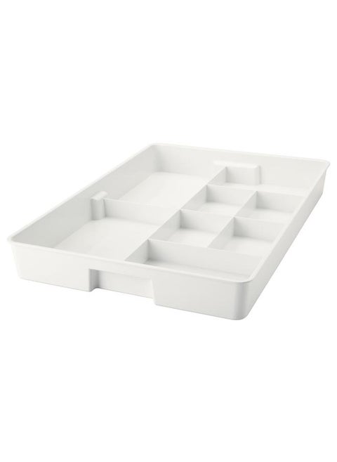 Insert With 8 Compartments, White