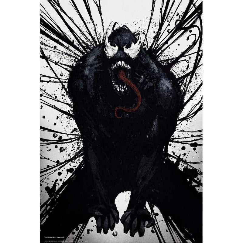 5 Ace VENOM WALL POSTER STICKER FOR BEDROOM,LIVING ROOM,OFFICES OF 300 GSM (12x18) inch WITHOUT FRAME - Image 4