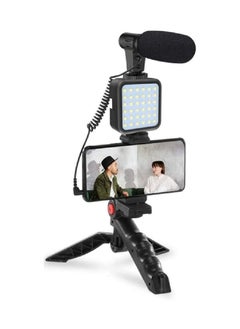 Video Making Vlog Tripod Kit AY-49 Video Making Vlog Tripod Kit With Microphone and Light