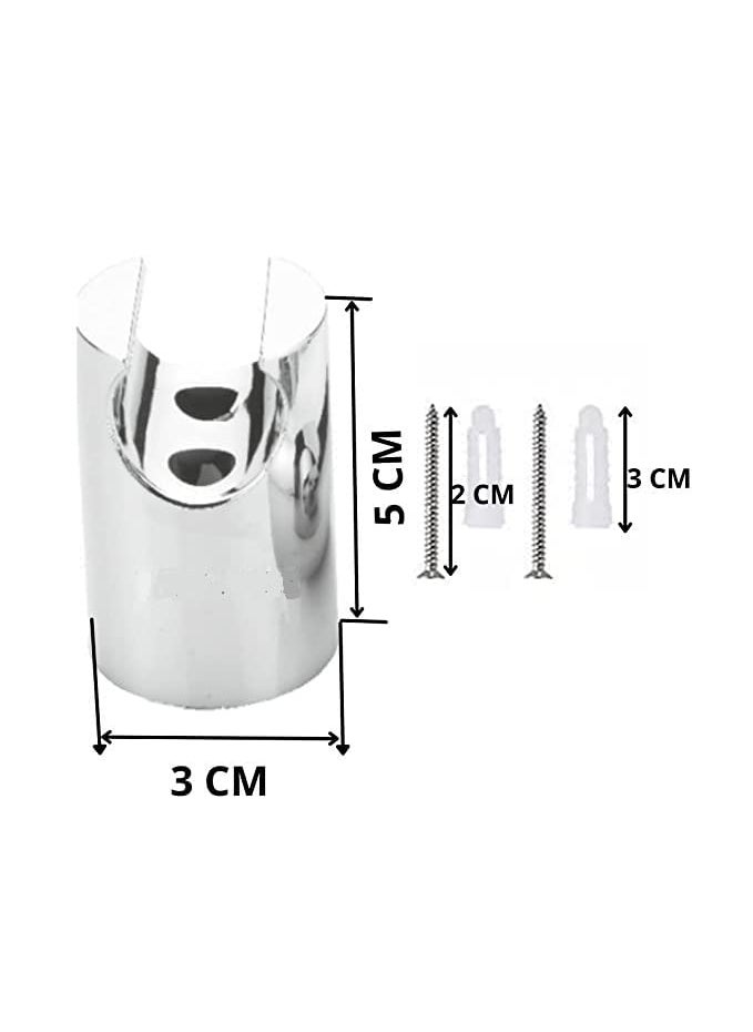 CLINTON CLINTON MultiPurpose Wall Mounted Hook for FaucetHealth Faucet HolderHand Shower Holder Pack of6  - Image 2