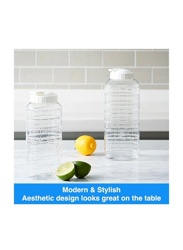 LOCK & LOCK LocknLock BPA-Free Chess Water Bottle Set (1 Liter, 2pc) - Stylish & Convenient Hydration Solution - Image 2