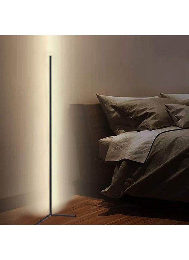 XiuWoo Remote Control RGB LED Corner Floor Lamp White