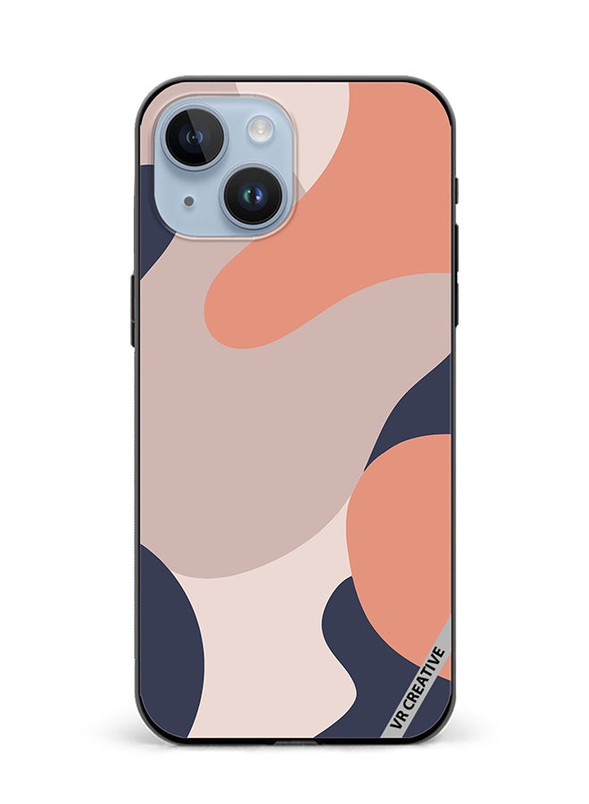 VR CREATIVE Protective Case Cover For Apple iPhone 15 Plus Layered In Design Multicolour - Image 1