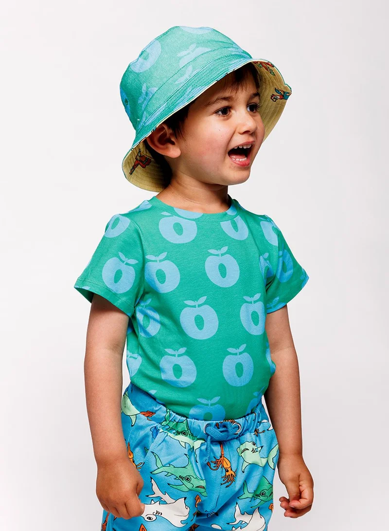 Småfolk Bucket hat with apples
