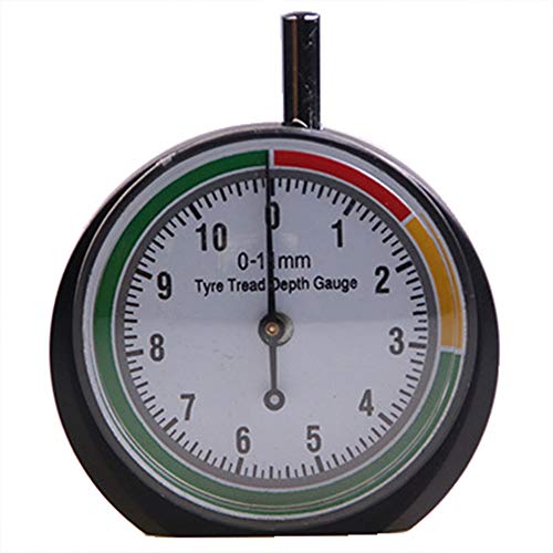 BONV 1pc Car Wheel Tire Tyre Tread Depth Gauge Meter Indicator Pointer Measure Device Tool 0-11mm Tire Condition Monitor Display Accessories - Image 2