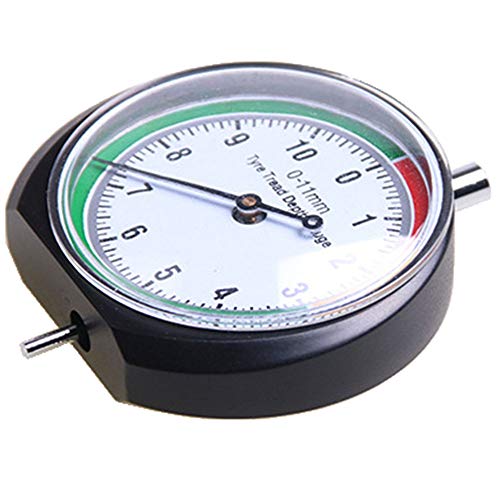 BONV 1pc Car Wheel Tire Tyre Tread Depth Gauge Meter Indicator Pointer Measure Device Tool 0-11mm Tire Condition Monitor Display Accessories - Image 5