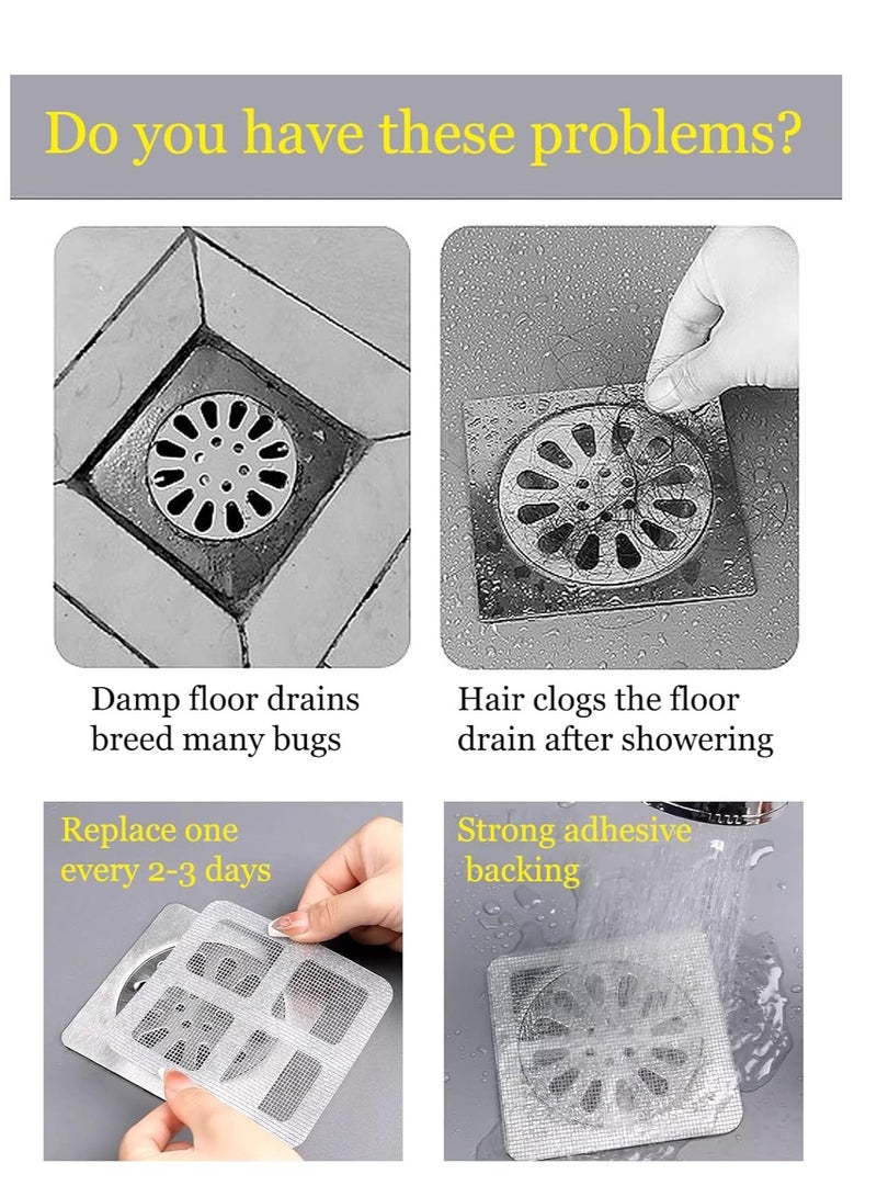 Fly Screen Repair Kit, 12 Mosquito Net Patches, Window Door Patch, Self-Adhesive Mosquito Net, Window Screen Repair Tape, Window Repair Tape for Door Hole - Image 5