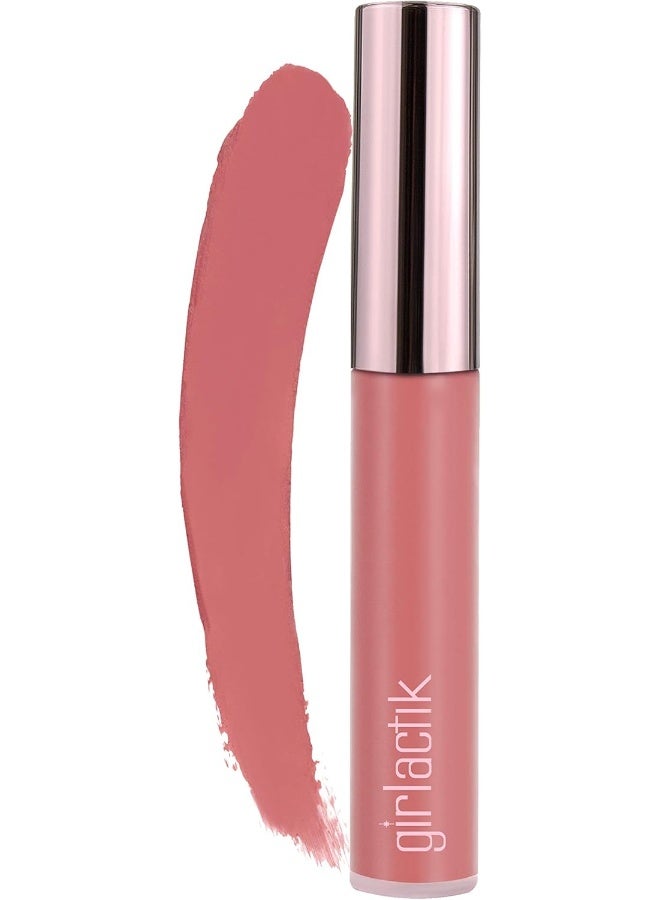 girlactik Matte Lip Liquid In Watermelon Pink Shade - Image 1