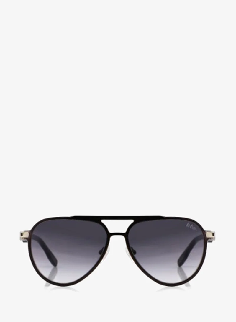 لي كوبر Sunglasses Shiny Gold Frame Grey Mirror Lens mm  - CKJ20109SN.717