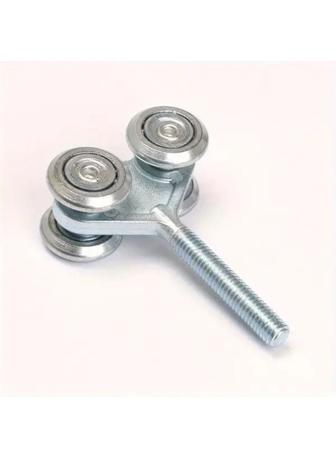 Heavy Duty Sliding Door Pulley System 2pcs 198 42LB Load Capacity Metal Rollers - Image 2