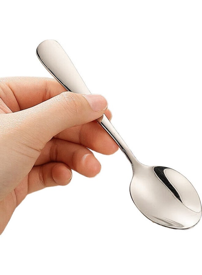GRASEY 304 Stainless Steel Coffee Spoon, Cake Dessert Spoon, Household Seasoning Spoon, Children'S Small Spoon, Tea Spoon, 2-Piece Set, Gy7286 - Image 1